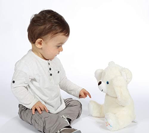 Gipsy Peluche À Fonction Ourson Coucou Tout Doux Pour Enfants - Idéal Pour Dormir - 25 Cm