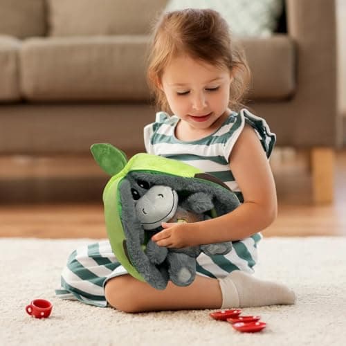 Animal de Peluche Respiratoire Apaisant | Soulagement du Stress Jouet en Peluche | Mignon Apaiser pour la Relaxation
