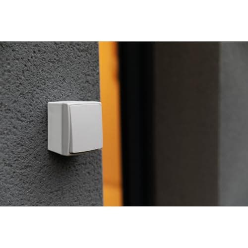 Interrupteur va-et-vien IP55 gris Orok Zenitech pour intérieur