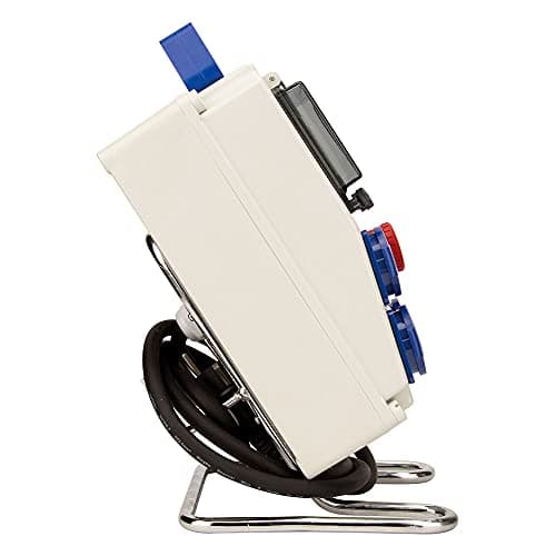 Zenitech Coffret 8 modules de chantier IP54 adapté aux professionnels pour le travail extérieur avec accessoires inclus