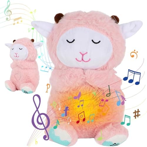Peluche Loutre Apaisante pour Bébé, Veilleuse Réconfortante pour Enfants, Jouet pour Calmer l'Anxiété de Nouveau-né