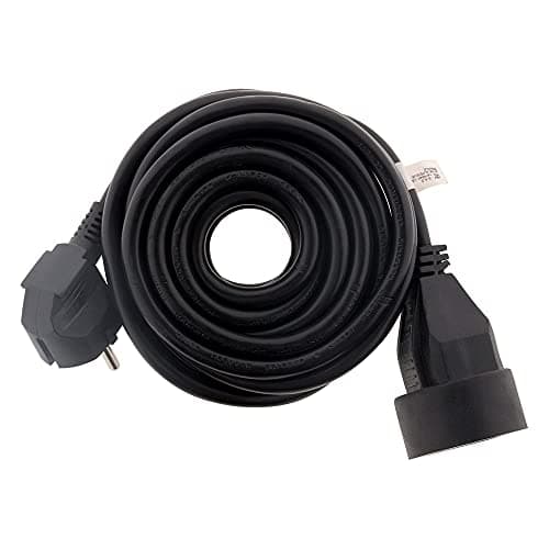 Zenitech Prolongateur 16A 2P+T HO5VV-F 3G1,5mm² Noir 5m Électrique Maison
| Prolongateur Zenitech Triplite 3X 16A Trian