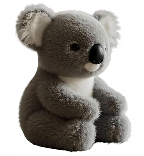 Peluche Émotionnelle Koala Ultra-Soft avec Mouvements Naturels, Câlins Réalistes, Aide au Sommeil