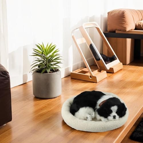 Jouet électronique réaliste en peluche pour chien ideal pour les chiens en peluche doux decorez votre maison et laissez-