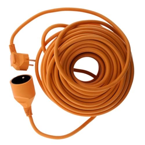 Prolongateur Jardin Zenitech 16A HO5VV-F 3G1,5mm² 2P+T 25m - Orange