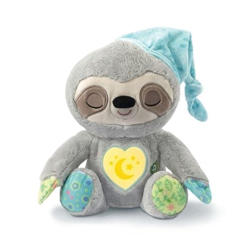 VTech Mon Paresseux Rêves Merveilleux peluche bébé, tête animée, musiques douces, bruits blancs, cadeau de naissance