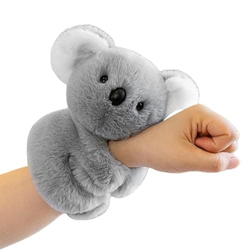 Koala en Peluche Réaliste avec Mouvement AI, Lueur et Réconfort - Compagnon Anti-Anxiété pour le Coucher, Jouet Emotionn