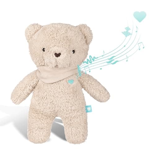MyHummy Aide à S'endormir Lapin 5in1 Lampes Douces pour Sommeil Apaisant Femme Homme Chambre à Coucher LED Blanc Chaud — Bear