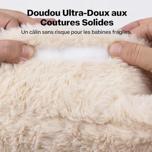 Peluche Apaisante avec Battement de Cœur pour Chien – Anti-Stress, Sommeil Paisible, Idéal Contre l'Anxiété de Séparatio