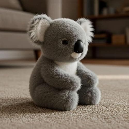 Koaly-Réconfort Émotionnel HItianya, Peluche Douce imite Mouvements Naturels, Dure Étreinte, Apporte Détente et Réconfor