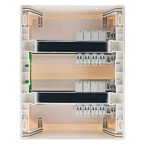 Zenitech - Coffret électrique 26 modules T1/T2 pour professionnels - 8 disjoncteurs sécurisés