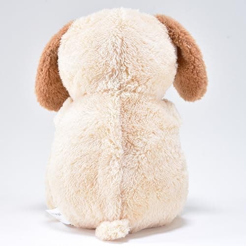 Kögler Peluche Chien Qui respire pour s'endormir, Fonction Lumineuse et Musique d'endormissement, Taille env. 26 cm