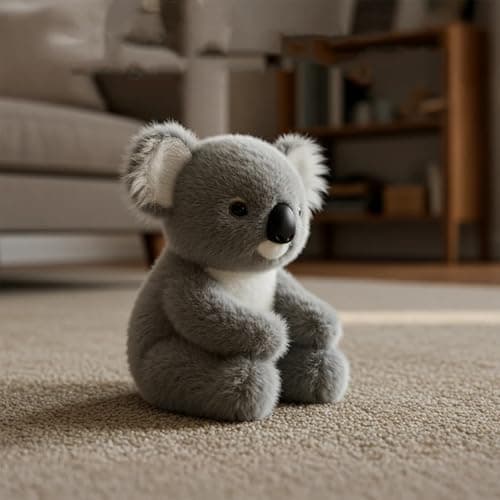Koaly Peluche de soutien émotionnel - Peluche apaisante pour stress et anxiété - Coussin relaxant pour adultes et jeunes