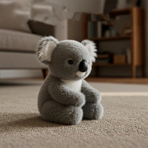Koaly Peluche de soutien émotionnel - Peluche apaisante pour stress et anxiété - Coussin relaxant pour adultes et jeunes