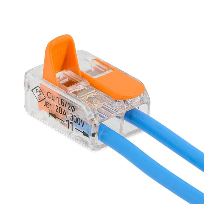 Wago Boîte de 50 Bornes de Connexion S221 - Facile à Installer et Sécurisée pour Tous Vos Projets Électriques