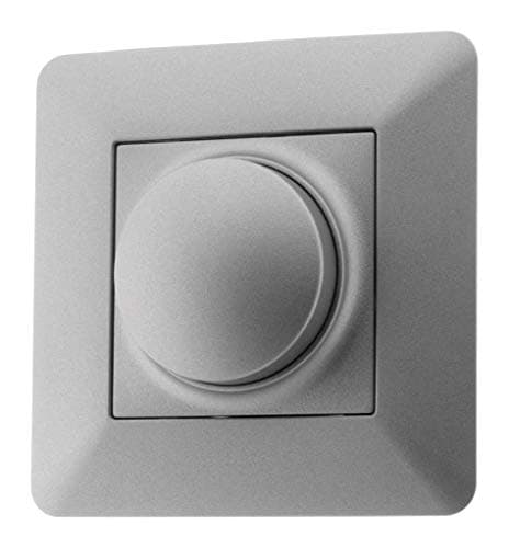 Zenitech - Interrupteur poussoir 10A prêt à poser - Design moderne et esthétique - Blanc - 86x86mm  
Zenitech - Interrup — Titanium