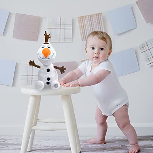 Peluche Olaf La Reine des Neiges 2, 30cm, cadeau enfant Noël