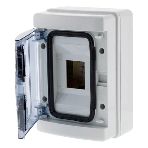 Zenitech - Coffret étanche IP65 4 modules livré avec accessoires pour professionnels dans l'industrie