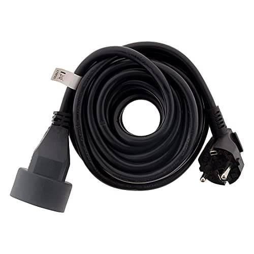 Zenitech Prolongateur 16A 2P+T HO5VV-F 3G1,5mm² Noir 5m Électrique Maison
| Prolongateur Zenitech Triplite 3X 16A Trian