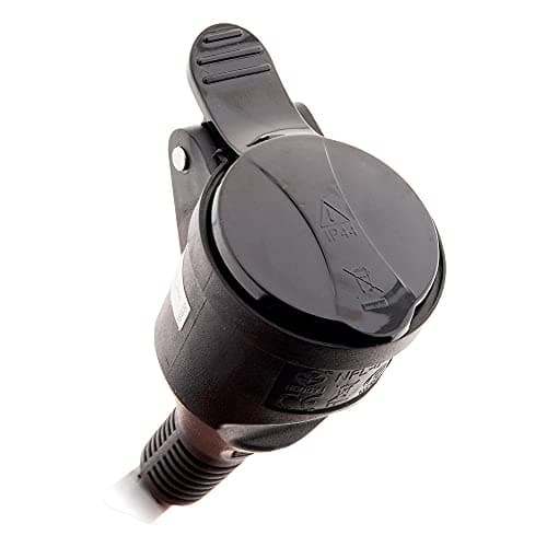 Prolongateur de Construction HO7RN-F 16A 3G2,5mm² 10m Noir - Zenitech - Câble Sécurisé pour Travaux Électriques Epais et