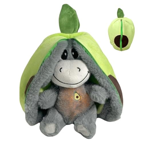 Peluche Âne Respirants XPJBKC, Réglable à 4 Niveaux, Pour Enfant et Adulte, Mouvements Respiratoires Réalistes, Musique — Avocat