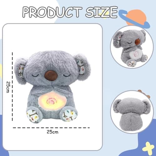Peluche Qui Respire ma Loutre Calin Bonne Nuit
Peluche Veilleuse Bébé Musicale Et Lumineuse
Jouet Respiratoire Koala Bea