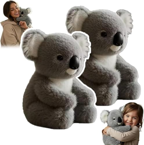 Koaly Qui Respire Pour Adulte Ultra-Soft With Realistic Hugs,Comfort On Demand Adulte,Ultra-Soft Koala Avec Mouvements N