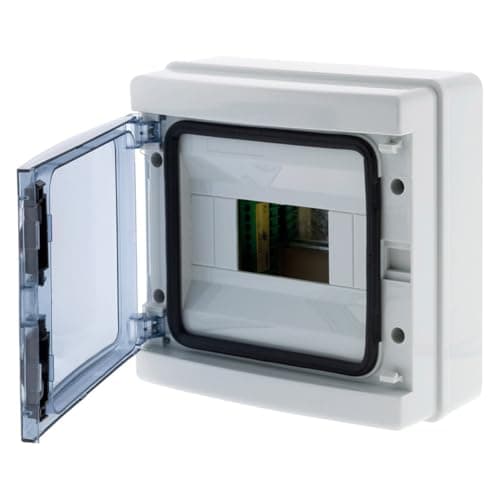 Coffret étanche Zenitech IP65 pour 12 modules avec accessoires