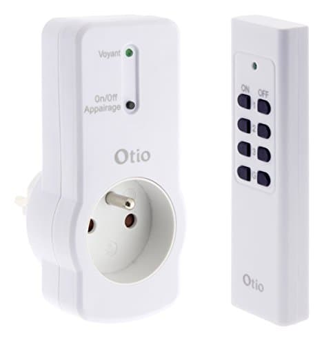 Prise télécommandée Zenitech intelligente et sans fil | Idéale pour la maison | Contrôle à distance facile | 4 prises in