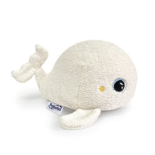 Peluche Pabobo Béluga Sommeil Veilleuse Multicolore Oeko-texBerçante Bruits Blancs