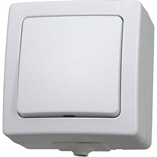 Interrupteur universel à bascule Kopp Nautic 565602002 - Système universel pour montage en saillie