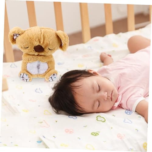 Peluche Koala qui respire pour garçon et fille | Apaisante avec sons intégrés | Machine à sons | Aide au sommeil pour no