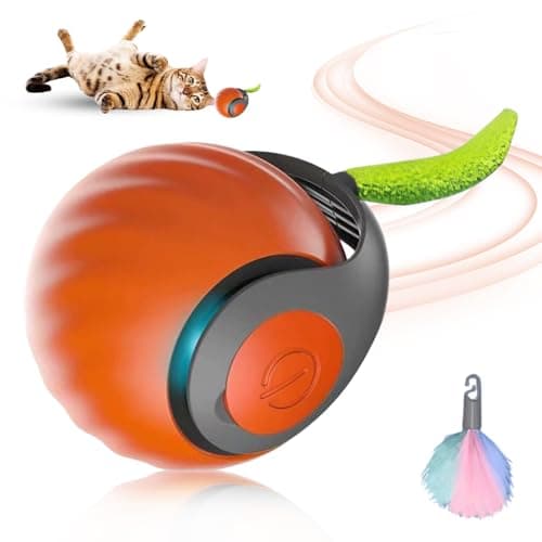 GMTEO Jouet Interactif pour Chats Bleu — Orange