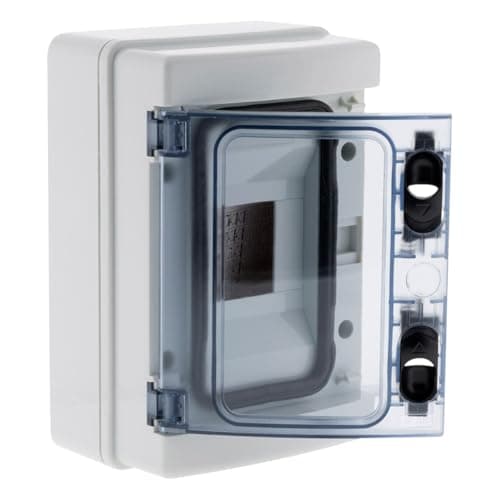 Zenitech - Coffret étanche IP65 4 modules livré avec accessoires pour professionnels dans l'industrie