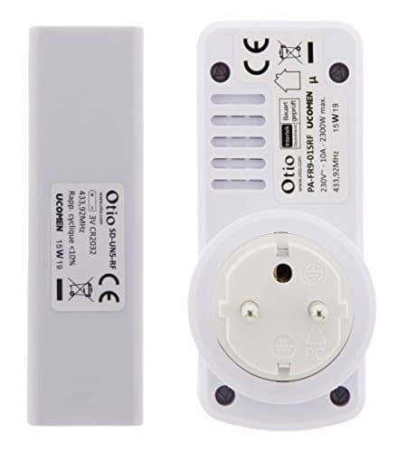 Prise télécommandée Zenitech intelligente et sans fil | Idéale pour la maison | Contrôle à distance facile | 4 prises in