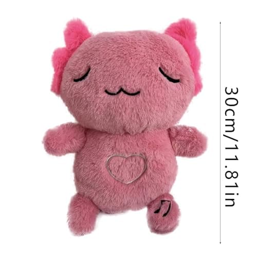 Lit de poupée de 43 cm - Respiration apaisante, amour de la lune, peluche mignonne - Sommeil apaisant pour bébé - Mouvem