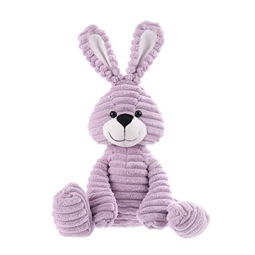 Jouets en peluche Apricot Lamb - Velours côtelé - Lapin Bunny - Doux à câliner - Parfait pour enfant - Vert - 23cm — Lilas