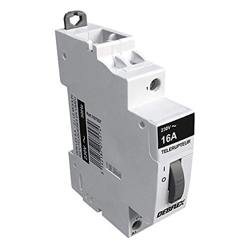 Tableau électrique 16A Unipolaire 230/240V | Coffret disjoncteur électrique | Embout de cablage Debflex 707557