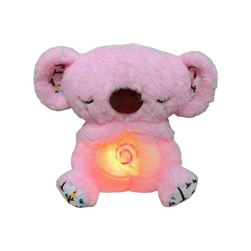 Peluche Koala Qui Respire Apaisant Pour Nouveau-Né, Veilleuse Loutre Qui Respire Bonne Nuit, Peluche Loutre Qui Respire