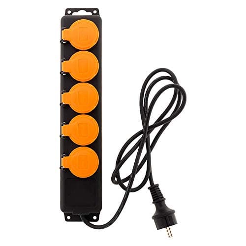 étancheité Zenitech Bloc étanche 5 prises 16A 2P+T clapets utilisateurs professionnels travaux électriques