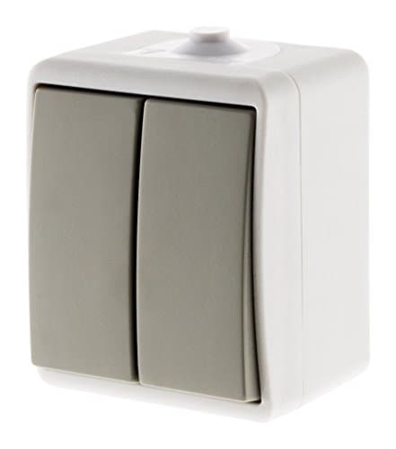 Zenitech & Va et Vient Double IP54 - IP54 - Dual Use Water Resistant - Multifunctional Outdoor Lighting - 200W White LED