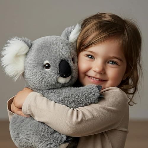Koaly-Réconfort Émotionnel HItianya, Peluche Douce imite Mouvements Naturels, Dure Étreinte, Apporte Détente et Réconfor