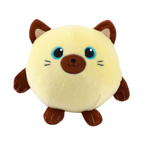 I-TOTAL® - Coussin Doux Squishy en Mousse à Mémoire de Shaped Form Siamese Cat, Coussin Relaxant pour Adultes, Idéal en