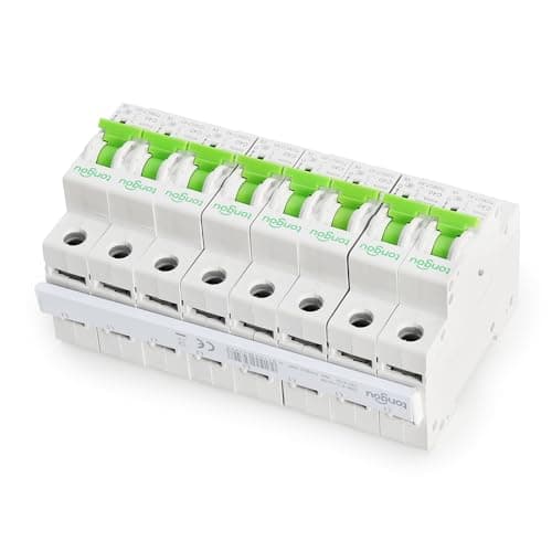 Peigne Électrique Universel TONGOU 8 Voie 63A 230V/415V, Connexion Universelle pour Tableau Électrique et Disjoncteur