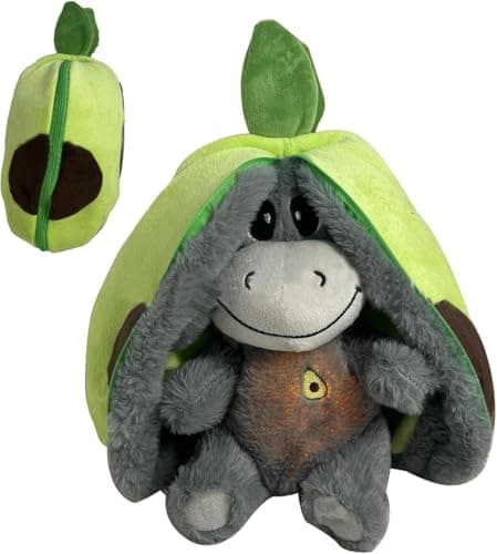 Peluche Loutre Respire Koala Apaisante pour Adultes et Enfants, Loutre qui Respire et Musique pour Bonne Nuit, Compagnon — Âne Avocat