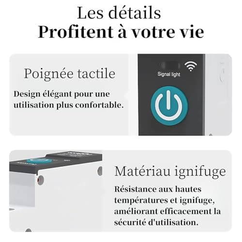 Commutateur Intelligence WIFI Domestic Disjoncteur Télécommande Portable 3 Modes Synchronisation Électroménager 40A
