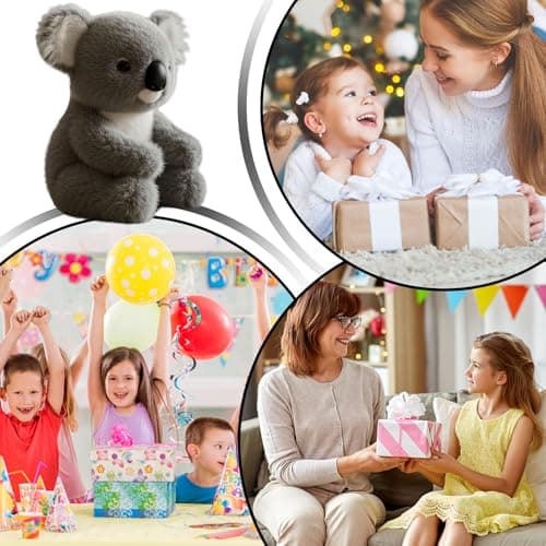 Mihauuke Peluche de Soutien Émotionnel Koala ultra-soft, aider au sommeil, jouet interactif