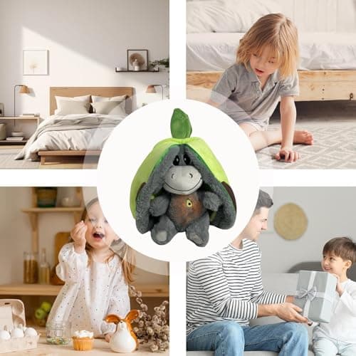 Animal de Peluche Respiratoire Apaisant | Soulagement du Stress Jouet en Peluche | Mignon Apaiser pour la Relaxation