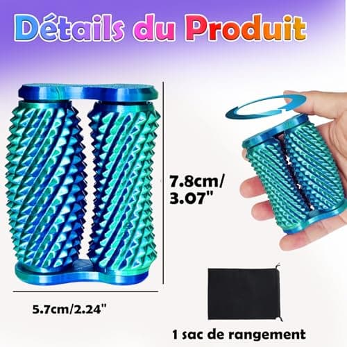 Jouets Sensoriels Echehi Anti Stress - Facilite la Concentration et Réduit le Stress - Idéal pour les Enfants - Portable