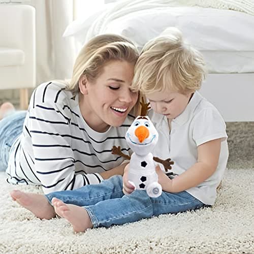Peluche Olaf La Reine des Neiges 2, 30cm, cadeau enfant Noël